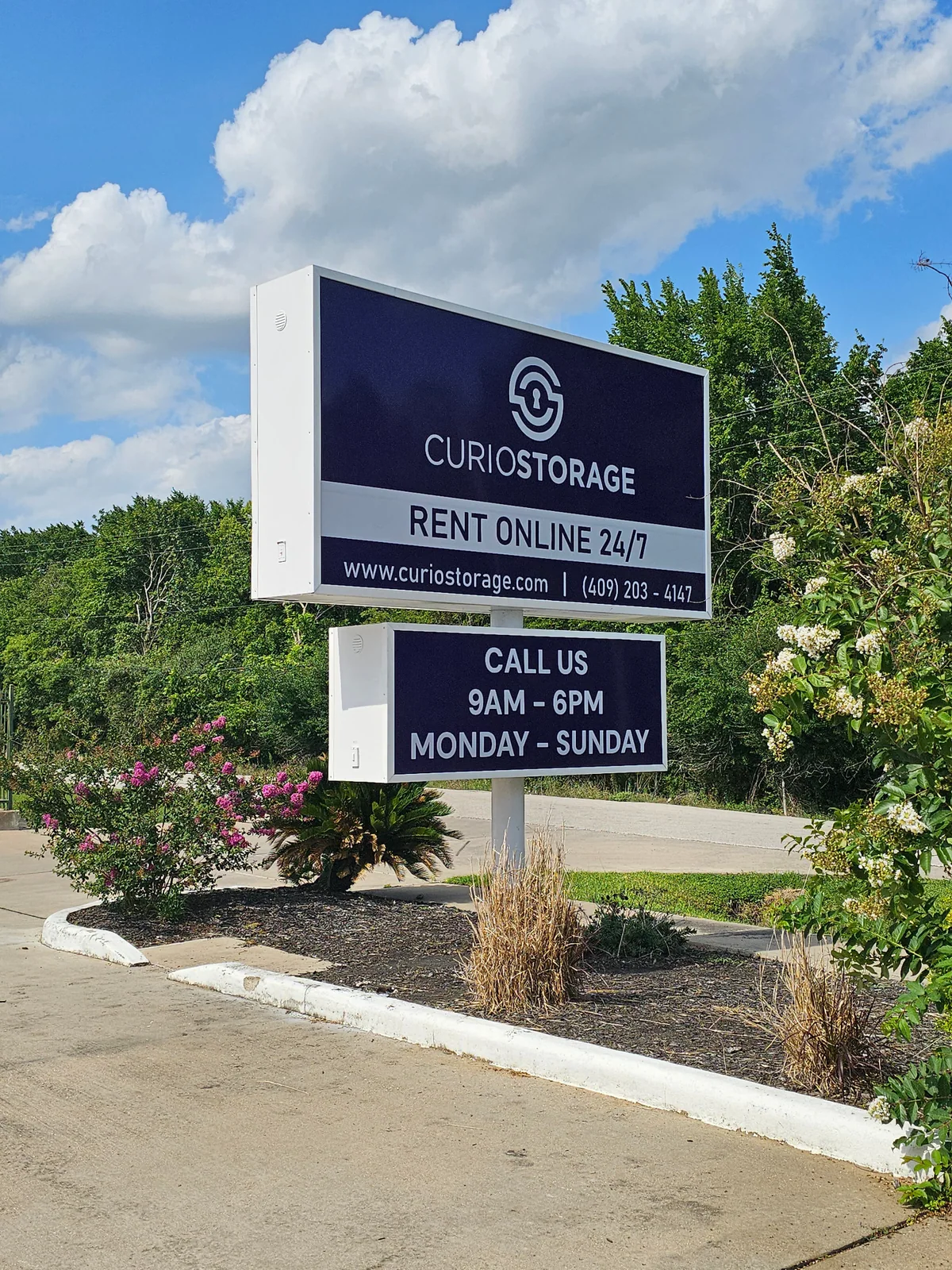Curio Storage sign project by Sign Rescue Pros